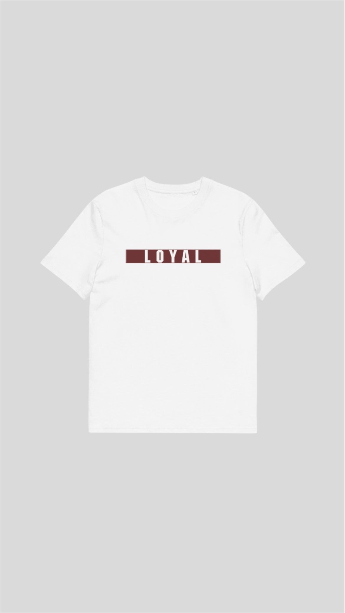 Line Garnet Limited Tee White
