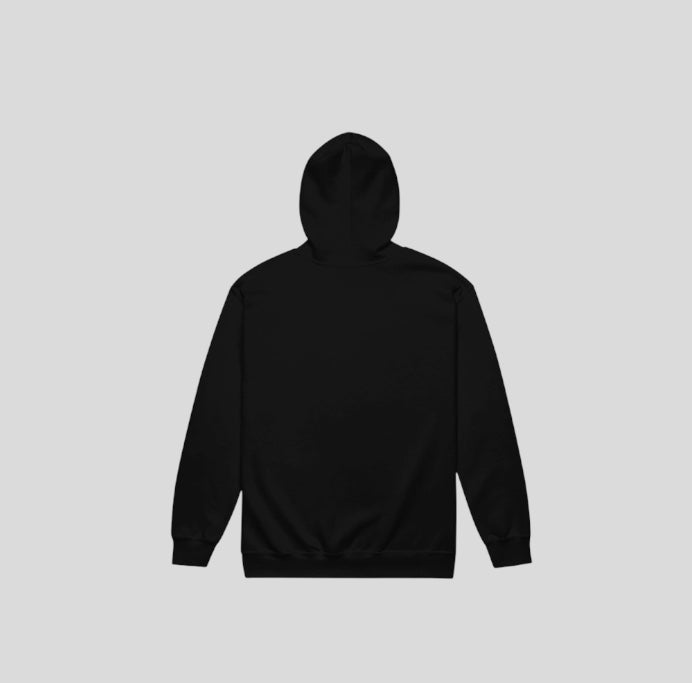 Zip hoodie black