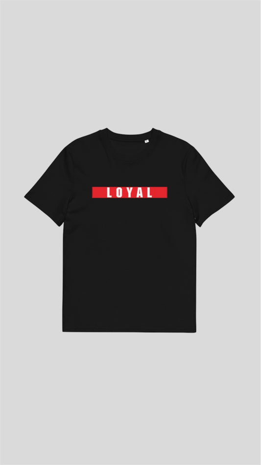 Line Red Limited Tee Black