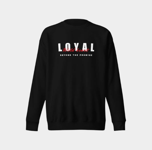 Black And Red Sweatshirt Wild Heart