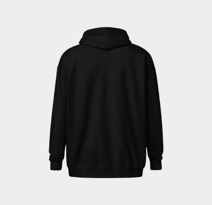 Black Zip Hoodie Vision
