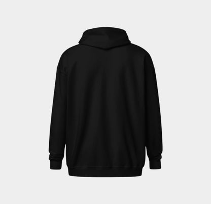Black Zip Hoodie Vision