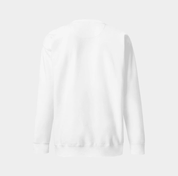 White Stitched Sweatshirt Loyal